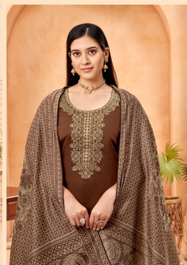 Suryajyoti Pashan Vol-2 Jam Satin Designer Dress Material